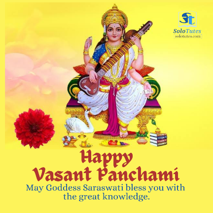 Wishing you all a Happy Vasant Panchami, a festival celebrated in the India on starting of Vasant season (blossom) Dedicated to Goddess Saraswati (knowledge, and skills) according to Sanatan Dharma (Hindu religion).&nbsp;