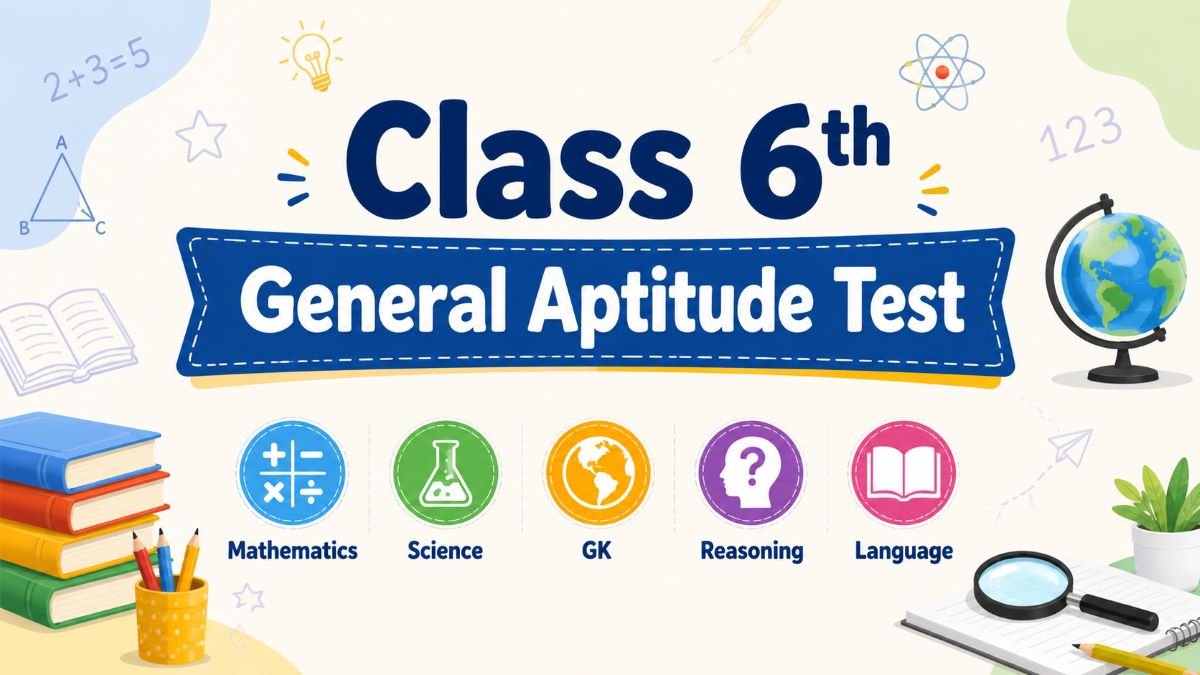 Class 6th Objective Assessment