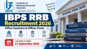 IBPS RRB Recruitment 2026 – 13,745 Vacancies, Apply Online