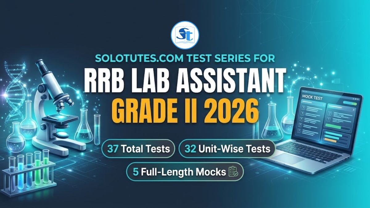 RRB Laboratory Assistant Grade II (MLT) cover