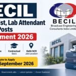 BECIL Pharmacist, Lab Attendant & Other Posts Recruitment 2026 – 41 Vacancies