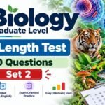 Biology Practice Test 30 – Complete Syllabus Full Length (SET 2/2)