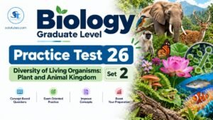 Biology Practice Test 26 – Unit 7 (Diversity of Living Organisms: Plant and Animal Kingdom – SET 2/4)