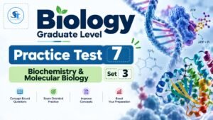 Biology Practice Test 7 – Unit 2 (Biochemistry & Molecular Biology – SET 3/4)