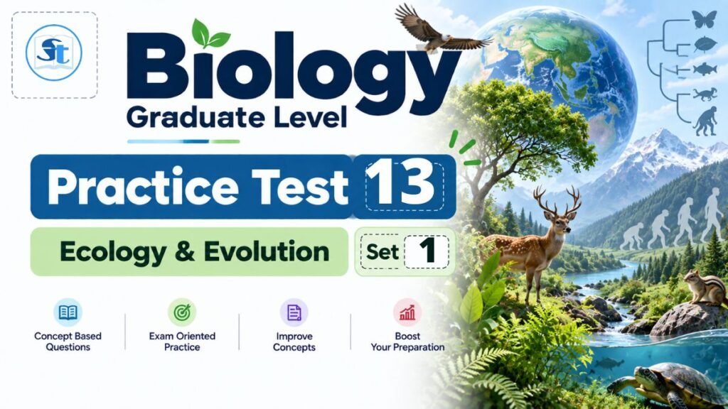 Biology Practice Test 13 – Unit 4 (Ecology & Evolution – SET 1/4)