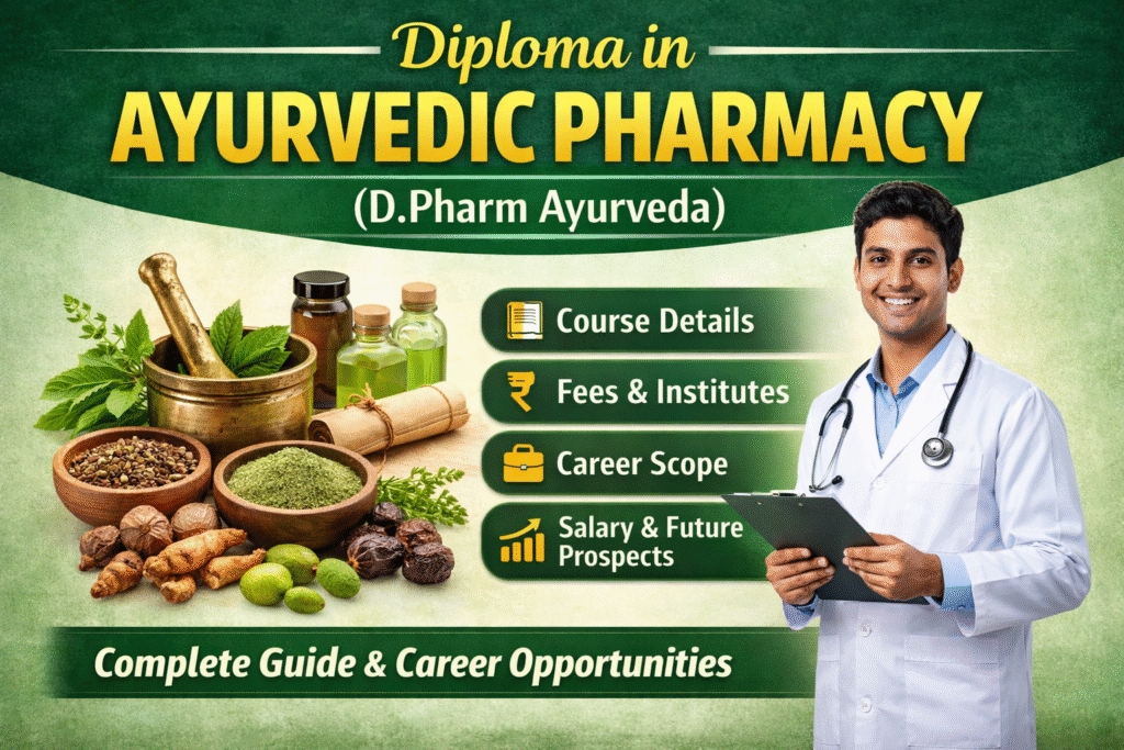 diploma in ayurvedic pharmacy