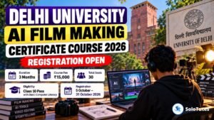 DU AI Film Making Course 2026: Fee, Eligibility & Last Date