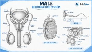 Human Male Reproductive System – Simplified Notes