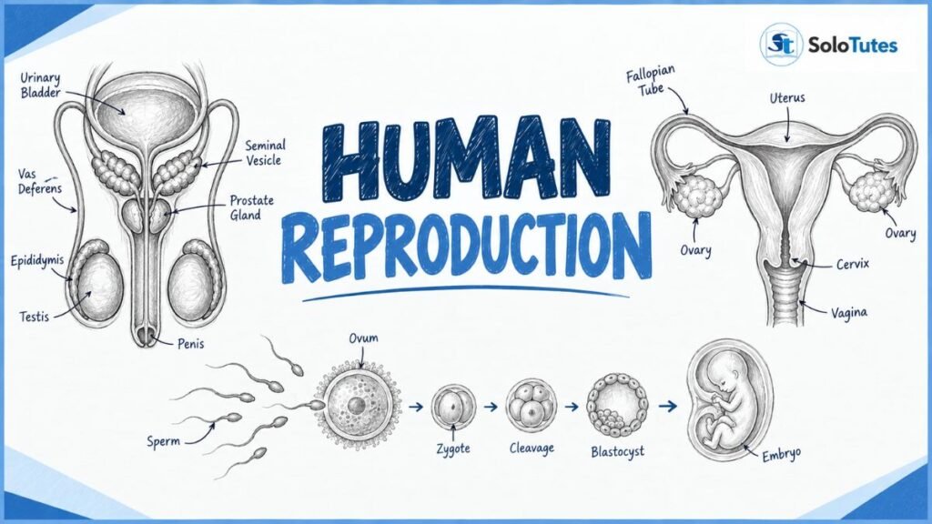 Human Reproduction:  Simplified Biology Notes