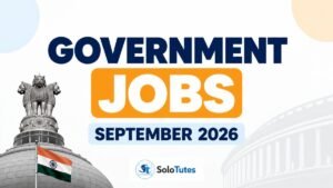 Government Jobs You Can Apply for in September 2026
