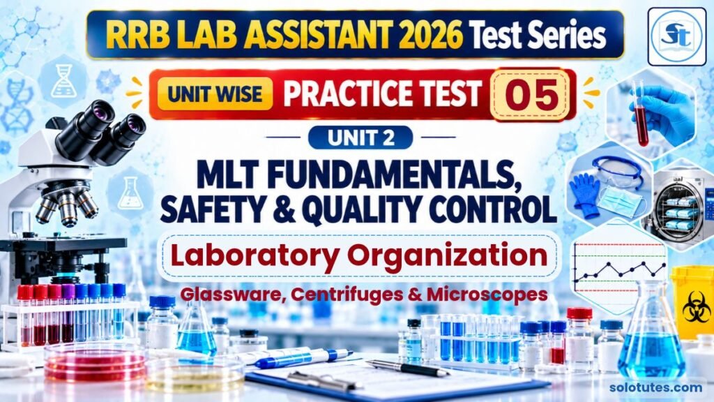 RRB LA UT05 – MLT Fundamentals Practice Test 1: Laboratory Equipments