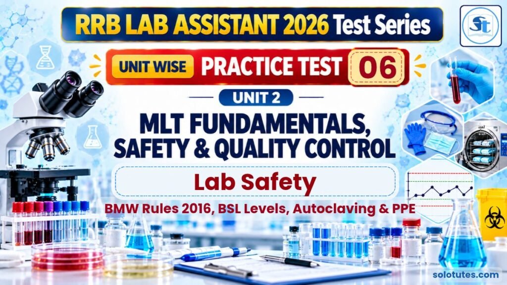 RRB LA UT06 – MLT Fundamentals Practice Test 2: Lab Safety & BMW Rules