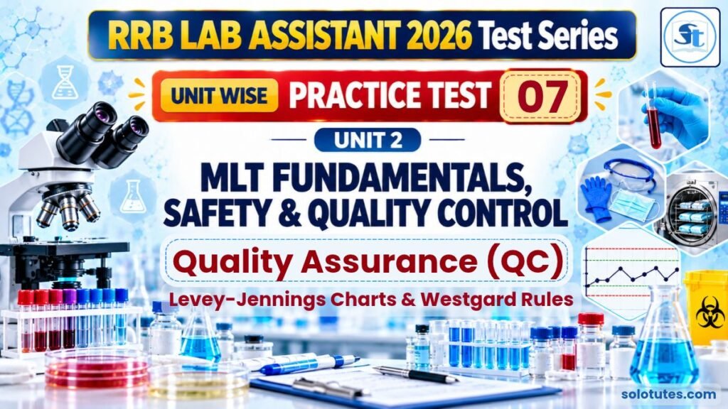 RRB LA UT07 – Quality Assurance & QC Practice Test (IQC, EQAS, Westgard Rules)