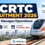 NCRTC Assistant Manager Recruitment 2026 – Apply Online, Last Date 23 October
