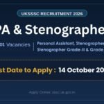UKSSSC PA & Stenographer Recruitment 2026: Apply Online for 101 Group C Posts, Eligibility & Last Date