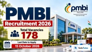 PMBI Recruitment 2026: 178 Vacancies, Eligibility and Apply Online