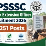 UPSSSC Livestock Extension Officer Recruitment 2026 – 1251 Posts